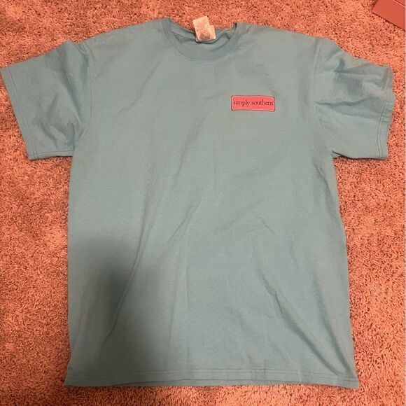 Simply Southern Blue Tee - Picture 1 of 4